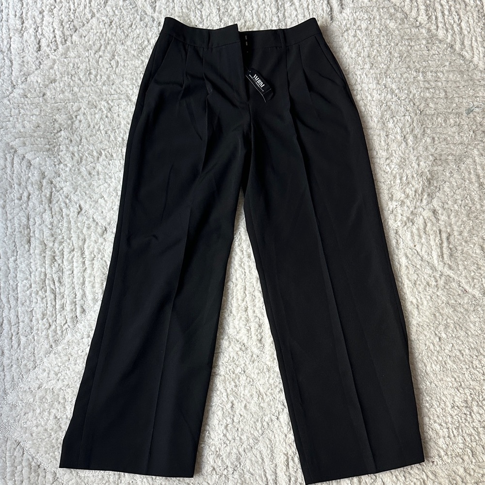 WHBM Curvy Pleated Wide Leg Trouser - Size 8 Curvy